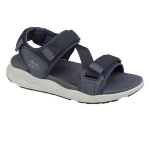 PDQ Mens Webbed Sports Sandals / Navy